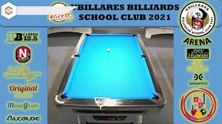 Emisión en directo de Vbillares Billiards2021 mesa 2