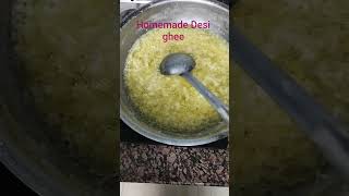 homemade Desi ghee