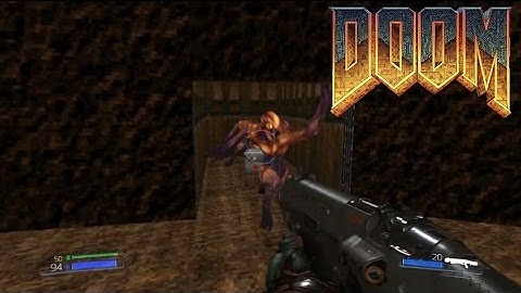 DOOM 2016 Classic Map MAP01: Entryway (100% Secrets)