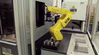 ZOLLER »roboSet«機械手臂與 »genius 3« 全自動CNC刀具量測儀