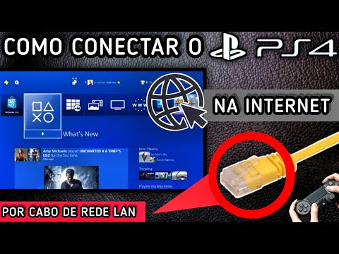 Vídeo: Qual cabo de Internet eu preciso para o ps4?