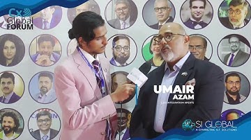Umair Azam, CEO Integration Xperts at CxO Business Lounge Karachi 2023