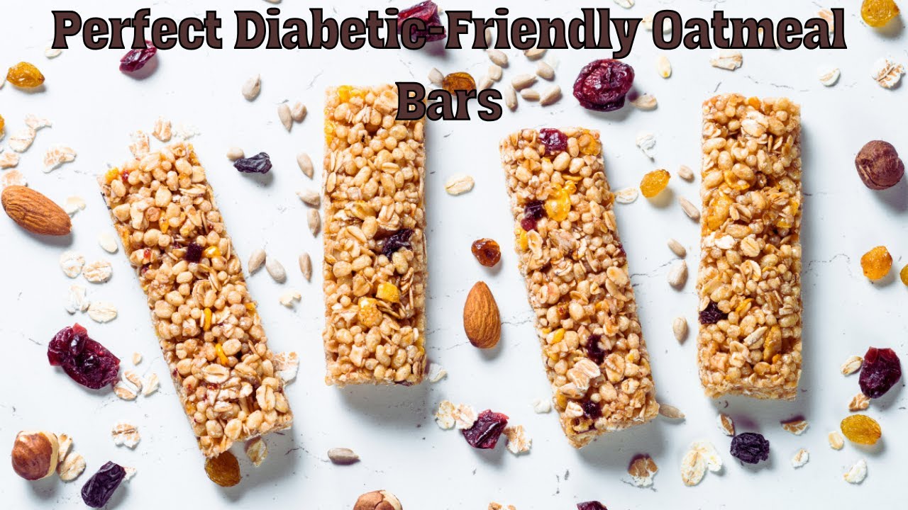 Perfect Diabetic-Friendly Oatmeal Bars | Easy & Healthy Recipe!
