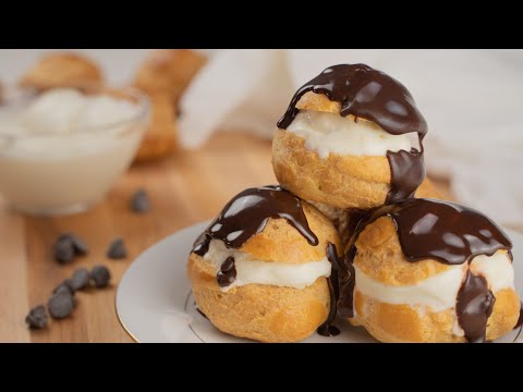 Profiteroles The Best Mix Between Ice Cream and Choux Pastry