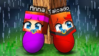 Bébé Anna et Bébé Talcado ont été abandonnés sur Minecraft !