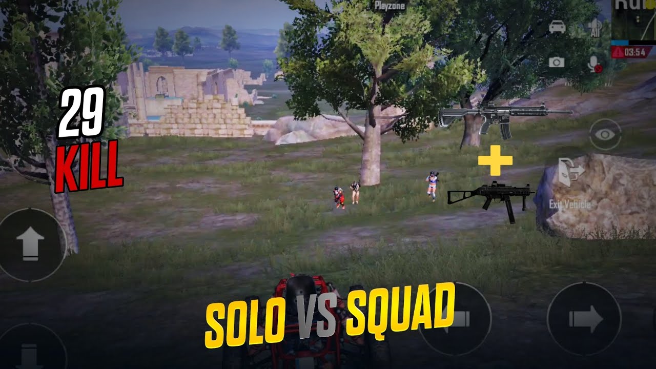 29 KILL SOLO VS SQUAD GAMEPLAY | PUBG MOBILE - YouTube