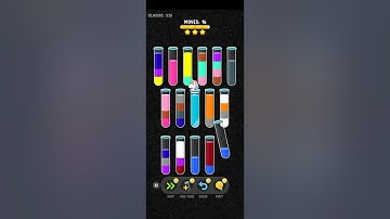 Color water sort 3d level 535