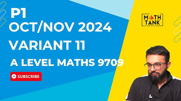 Livestream: 9709/11/O/N/24 A Level Mathematics P1 Variant 11 Oct/Nov 2024