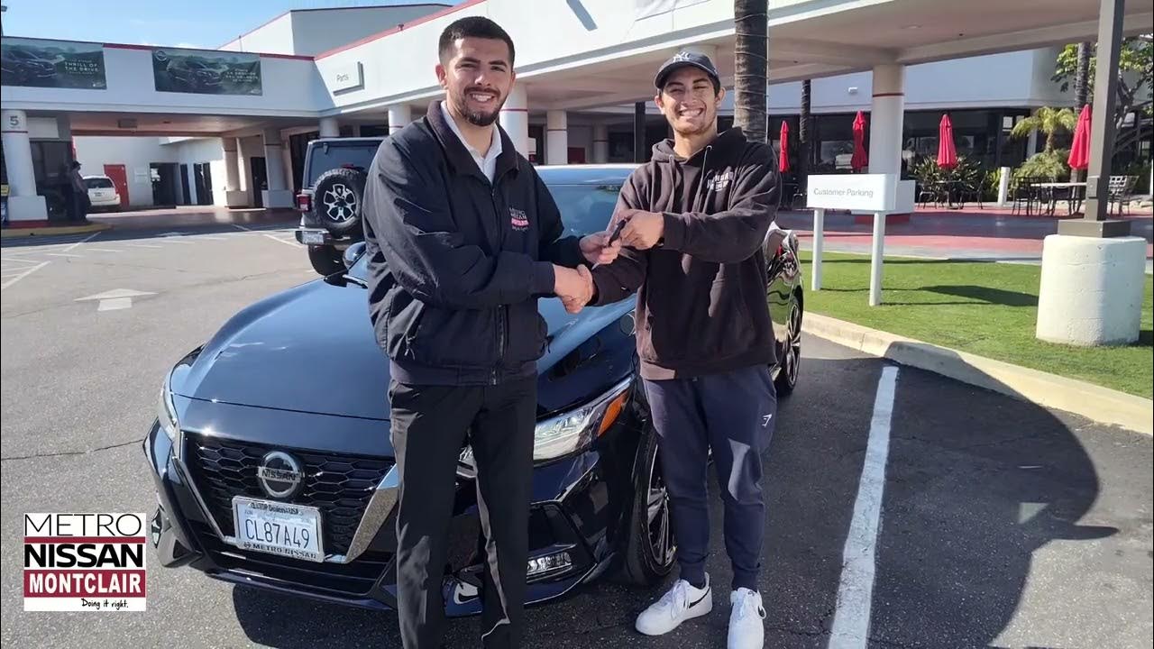 Meet Brandon from Chino CA!! He just purchased a 2023 Nissan Sentra at
