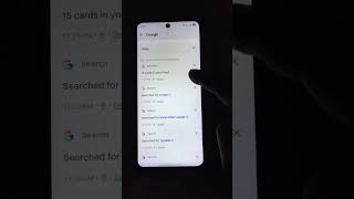 how to remove Google search history
