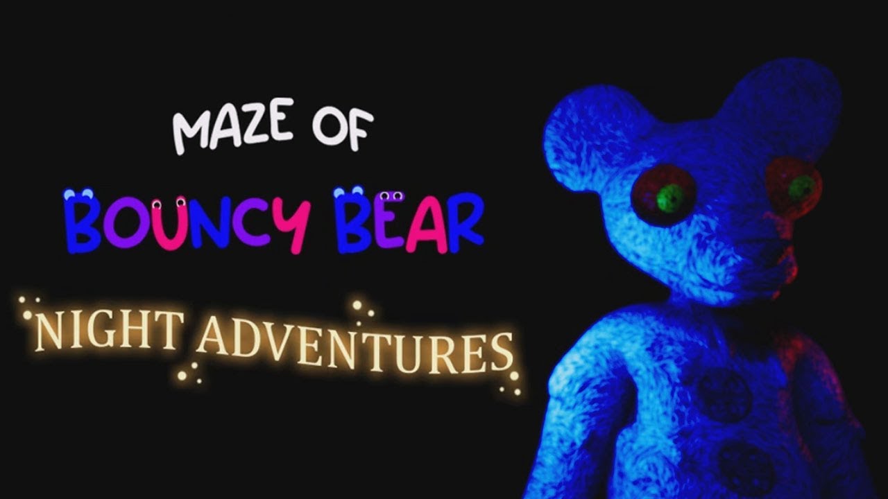 Maze of Bouncy Bear Night Adventures Horror Game YouTube