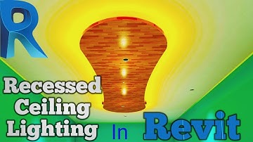 Recessed Ceiling lighting in revit
