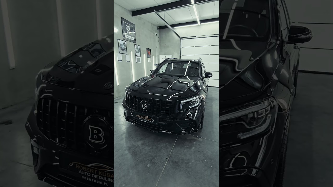 Mercedes GLB w pakiecie BRABUS został zabezpieczony powłokami ceramicznymi ✍️ 509 535 961