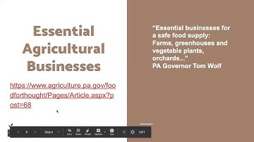 COVID-19 Guidelines for Farmers & Markets