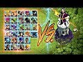 Max wizard tower vs all troops 😇 || No limits ||