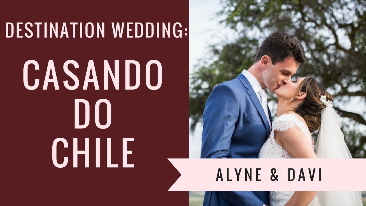 Casamento no exterior: Alyne & Davi