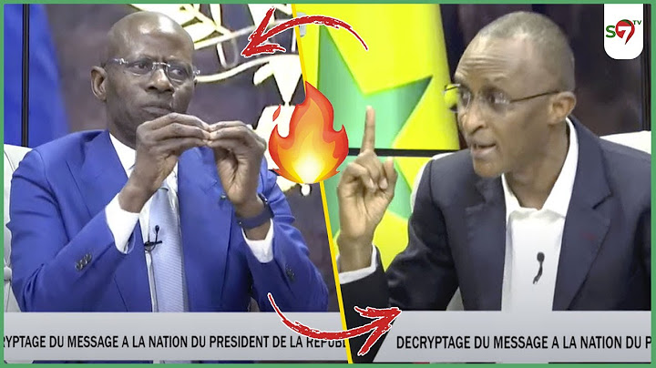 Débat houleux; ça chauffe entre Boubacar Camara & Abdoulaye Sow, "Boul Mérr, vous avez été épinglé..