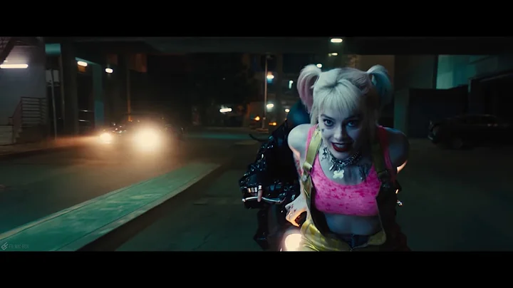 Harley Quinn Chasing Black Mask - Skitching Scene| Birds of Prey (2020) Movie Clip 4K