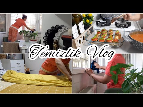 Sessiz Vlog✨ Sade Mutfakta Temizlik Günü/Kirli Cam Temizliği/Temizle Düzenle Rahatla/Temizlik Vlog