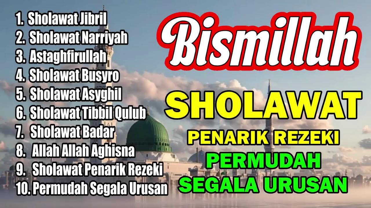 🔴 LIVE SHOLAWAT JIBRIL PEMBUKA REJEKI PALING MUSTAJAB | KUMPULAN SHOLAWAT VIRAL 2026