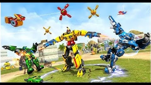 Flying Ghost Robot Car Part-3 | Amazing Transform Robot Android GamePlay | By Game Crazy