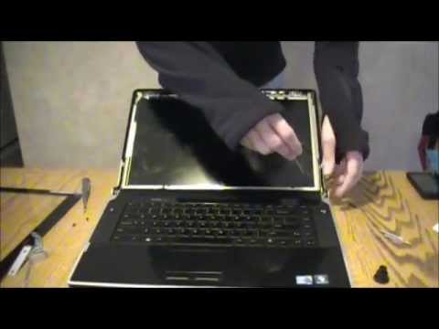Laptop Screen Replacement / How To Replace Laptop Screen Dell Studio XPS 1645