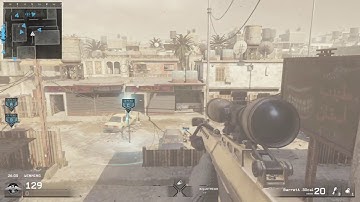 MY FIRST TRICKSHOT ON COD 4 REMASTERED
