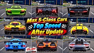 S - CLASS  MAX CARS TOP SPEED | After Update | Drive Zone Online screenshot 5