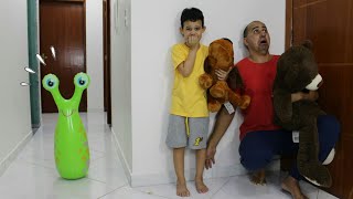 UM ALIENÍGENA NA NOSSA CASA!!