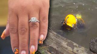 Student Divers Search Hudson River After Distraught Woman Loses Engagement Ring