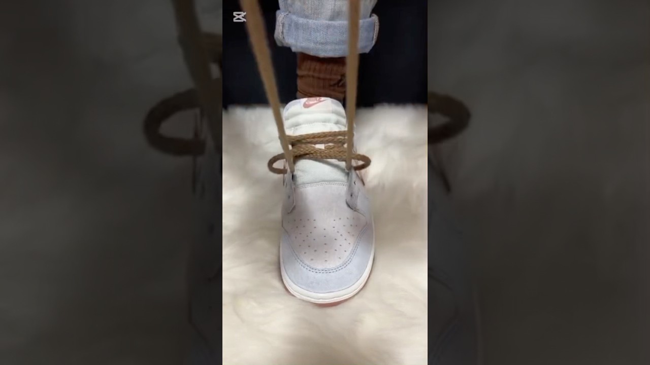 Кроссовки Nike Dunk Low: способы шнуровки (лучший вариант) 