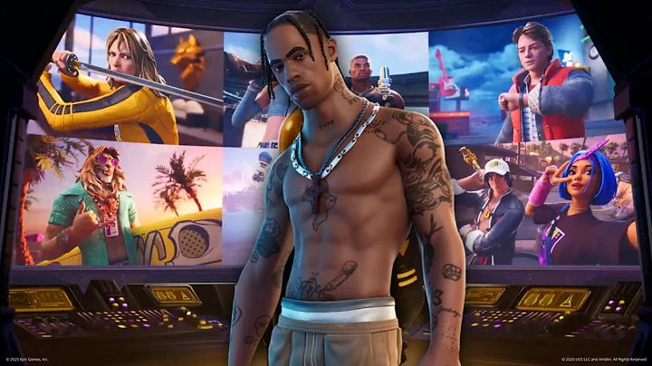 TRAVIS SCOTT SKIN RETURN RELEASE DATE IN FORTNITE ITEM SHOP CHAPTER 7 2025!