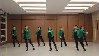 YESUS KEKASIH JIWAKU Line Dance || Choreo by Irene Elsye | Demo by SEPEX SJO2 SMG