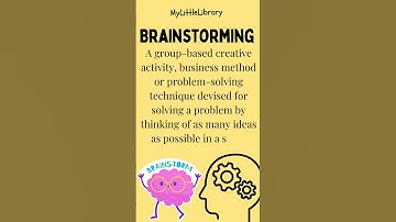 BRAINSTORMING💭