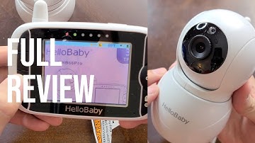 HelloBaby Video Monitor w/Camera & Audio (Link In Description)