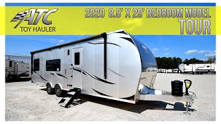 2020 Aluminum Trailer Company ATC 8.5' X 29' Front Bedroom Toy Hauler at Southern RV McDonough, GA