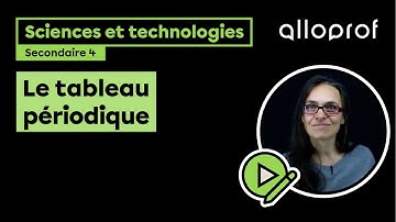 Le tableau périodique | Sciences et technologies | Alloprof