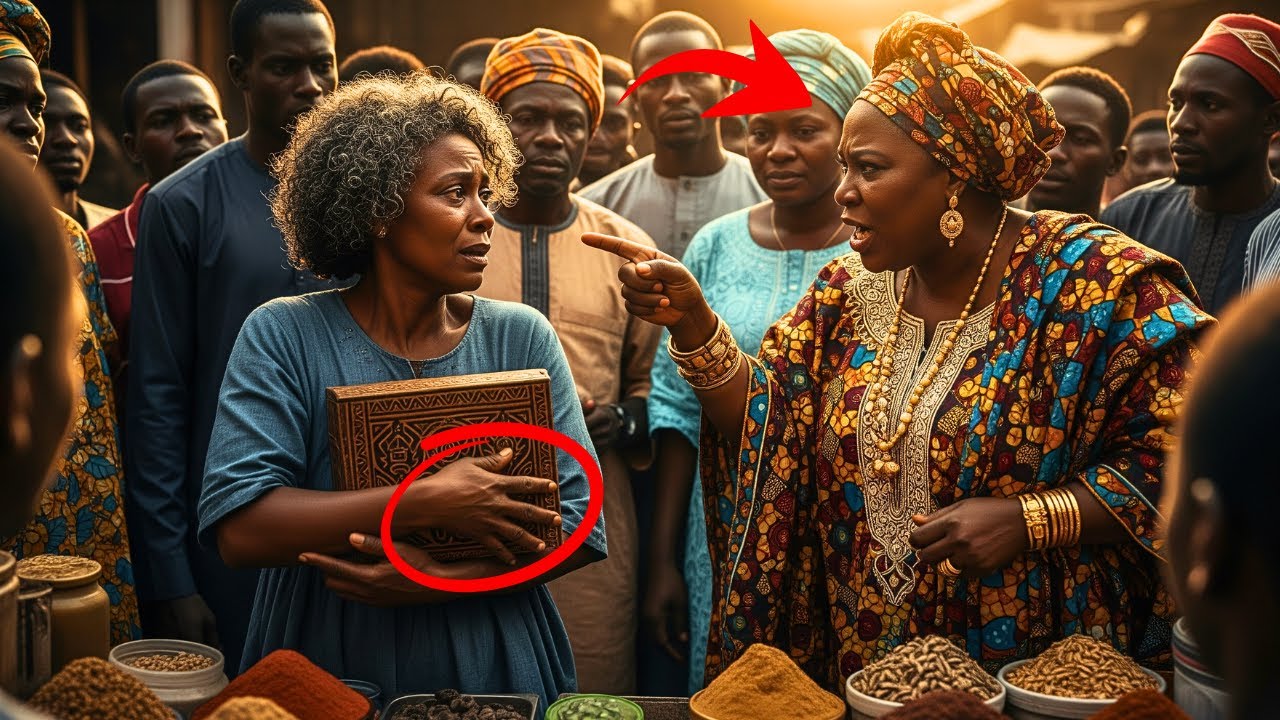 Au marché, « Voleuse, recule ! » — Elle a ouvert UNE BOÎTE EN BOIS…