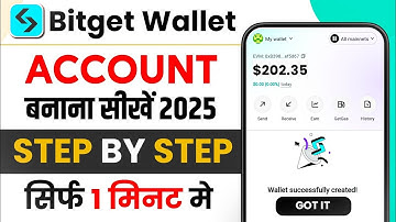 Bitget Wallet Account Create | how to create Bitget Wallet Account ( STEP BY STEP )
