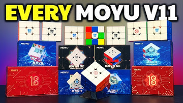 I Bought EVERY New Moyu Cube So You Don