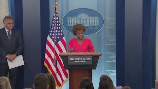 VIDEO NOW: White House holds press briefing after President Biden tests positive for COVID-19