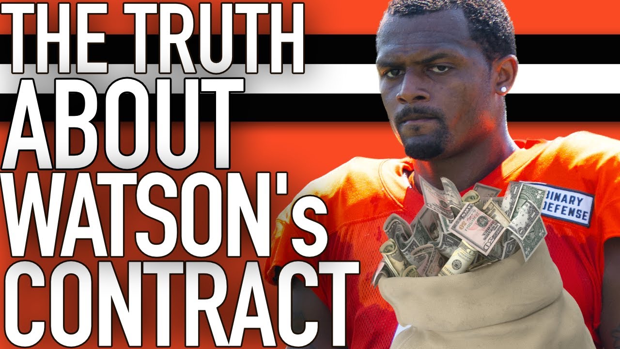 ADDRESSING MISINFORMATION ABOUT DESHAUN WATSON's CONTRACT w/ A SALARY CAP EXPERT (Jack Duffin)