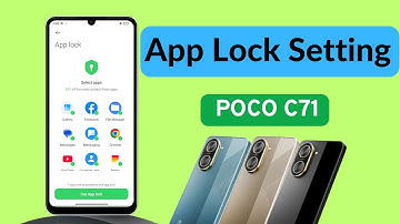Pococ C71 Apps Lock Kaise Karen | How To Apps Lock in Poco C71 | Poco C71 Apps Lock Settings |