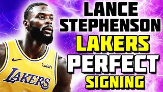 LANCE STEPHENSON RETURN TO NBA WITH LAKERS? PERFECT SECRET SIGNING IF LAKERS WAIVE RAJON RONDO!