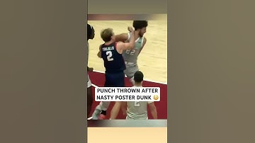 He Got Ejected For Rest Of Game. #omg #basketball #shorts #fight