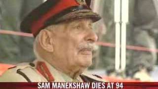 Field Marshal Manekshaw dies