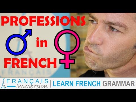 Est Profession Masculine Ou Féminine En Français