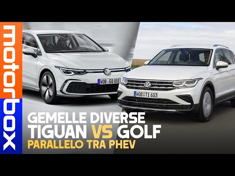 GEMELLE DIVERSE | Confronto Volkswagen TIGUAN eHybrid vs GOLF GTE