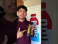 Trying the new UFC 300 prime hydration drink #drinkprime #ksi #prime #loganpaul #viral #shorts