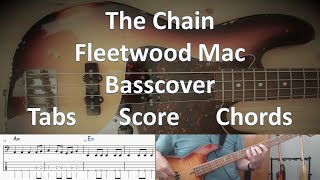 Fleetwood Mac The Chain. Bass Cover Tabs Score Chords Transcription. Bassplayer: John McVie